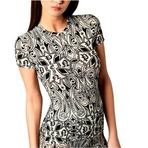 Philipp Plein Women's Nude Pink Gothic Plein Tulle Sexy Pure Fit T-Shirt Size S